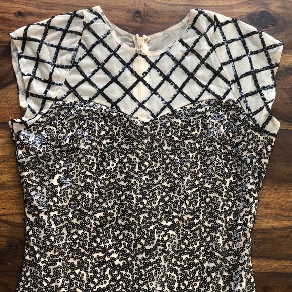 Unique Vintage 1920s Inspired Flapper Dress - Picture 3 of 6